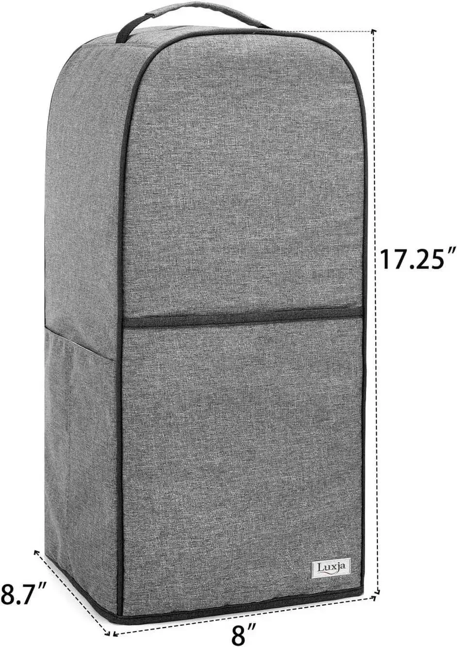 Vitamix Blender Cover Low Profile 64 Oz Nylon Gray Compatible with Models 5300